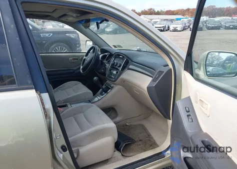 2002 Toyota Highlander V6 from USA, damaged, VIN JTEHF21A220043502